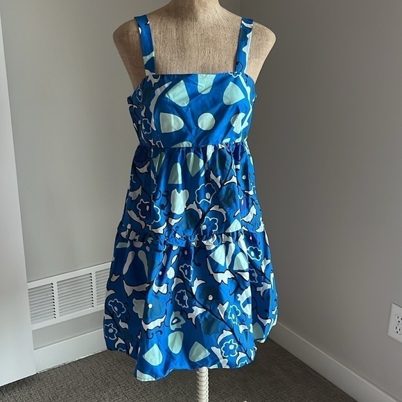 RHODE X Target Large Zinnia Floral Tiered Mini Dress Various Sizes NEW! - Picture 7 of 10